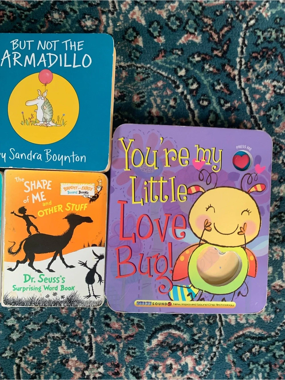 Dr. Seuss, Sandra Boynton, and More Children's Board Books Bundle  lot of 6